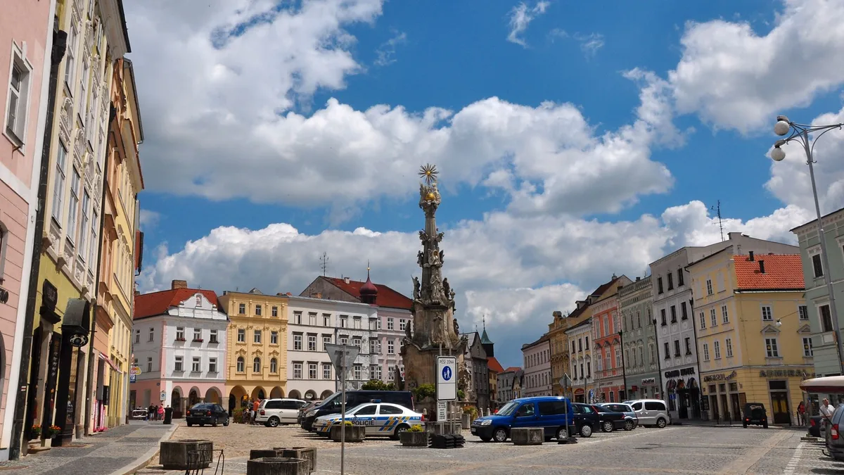 Jindřichův Hradec Castle and Chateau in Czech Republic