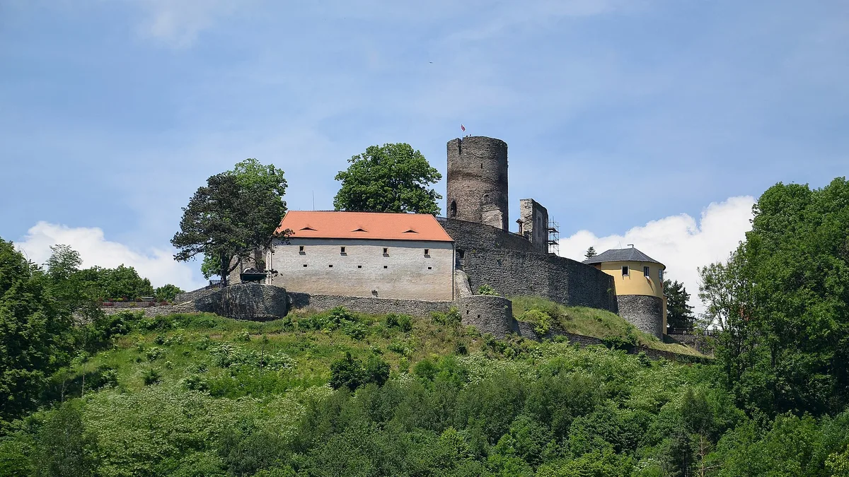 Svojanov Castle in Czech Republic