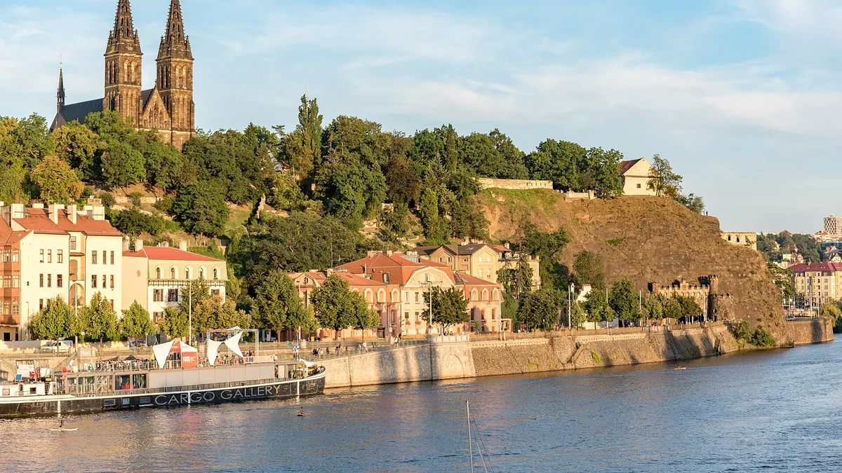 Vyšehrad in Czech Republic