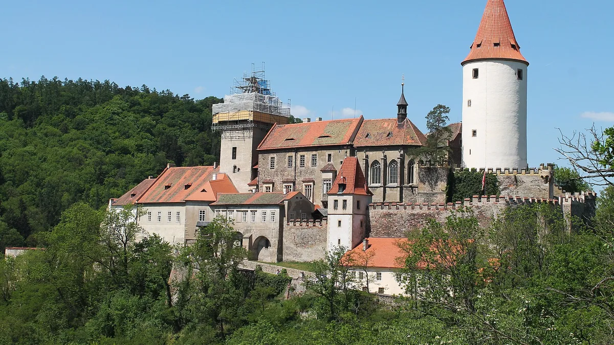 Křivoklát Castle in Czech Republic