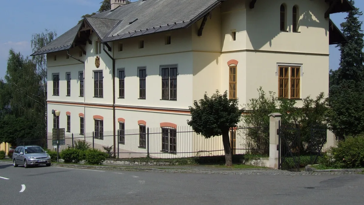 Hukvaldy Castle in Czech Republic