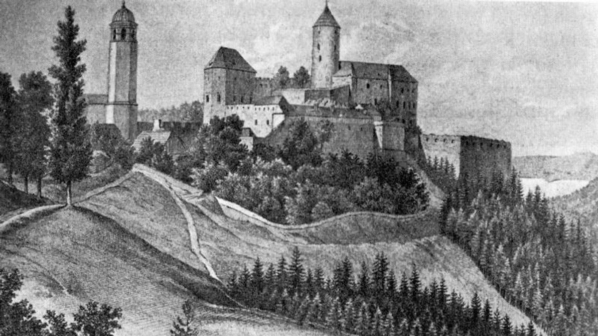 Sovinec Castle in Czech Republic