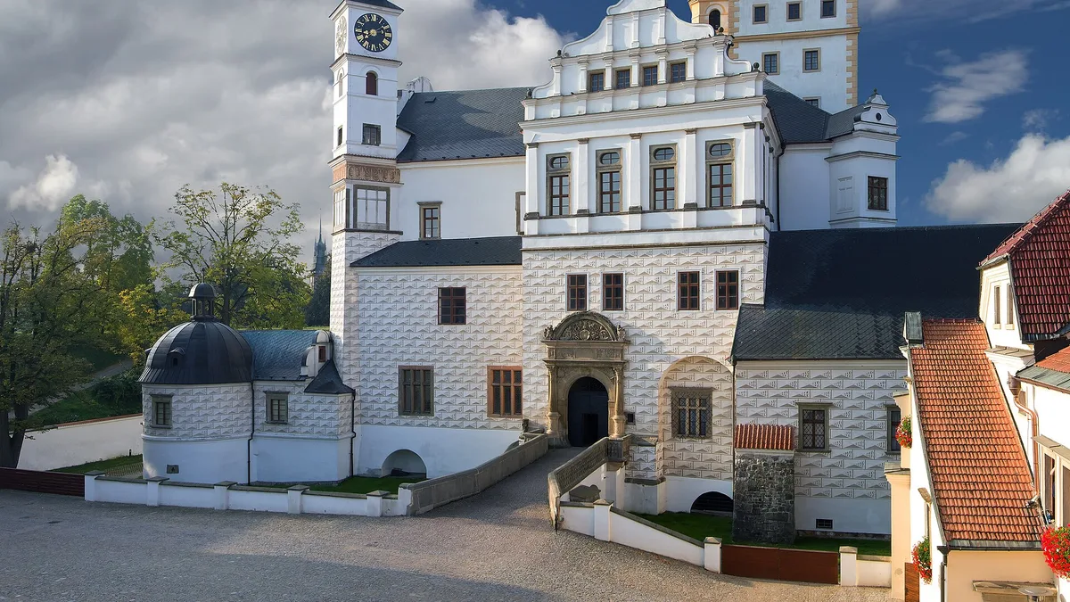 Pardubice Castle in Czech Republic