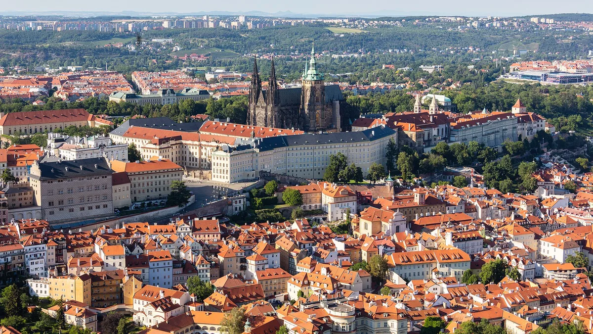 Prague Castle in Czech Republic