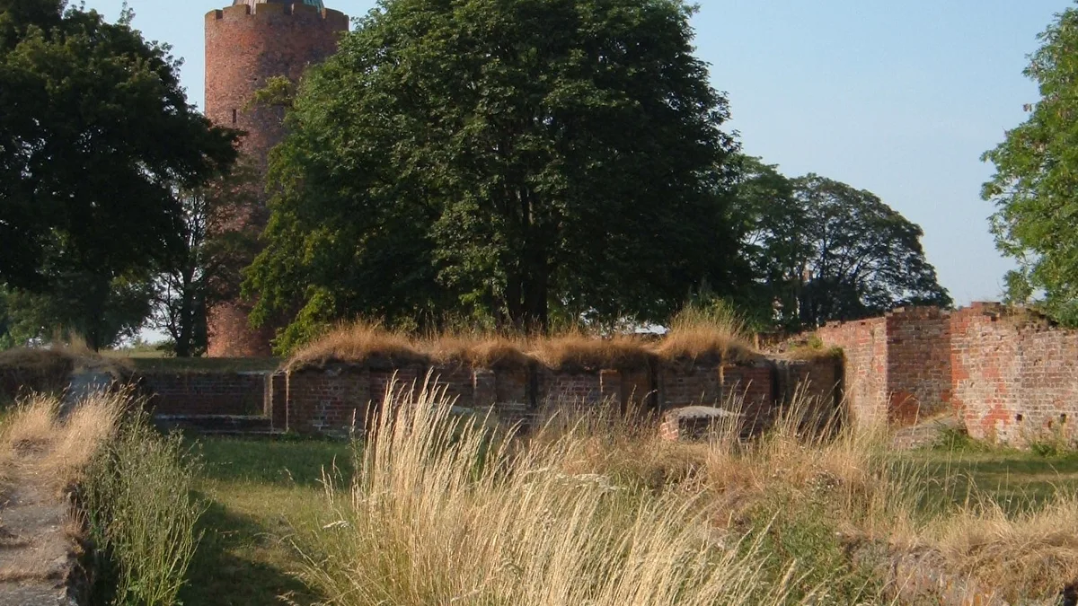 Vordingborg Castle Ruins in Denmark
