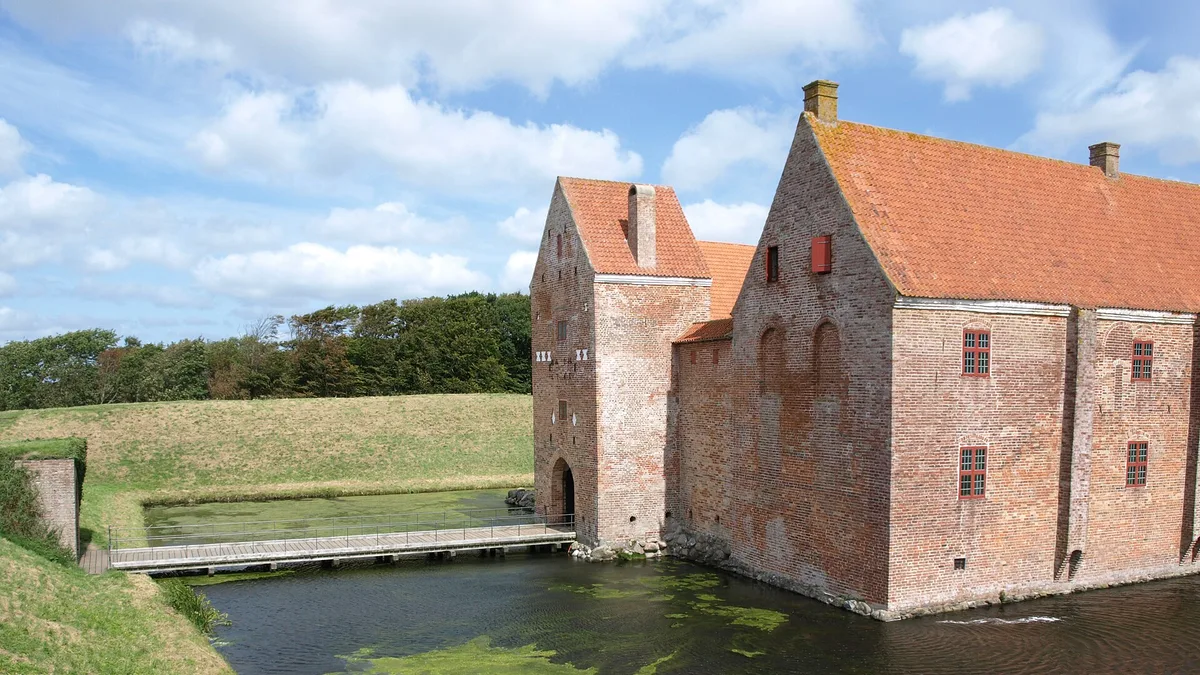 Spøttrup Castle in Denmark