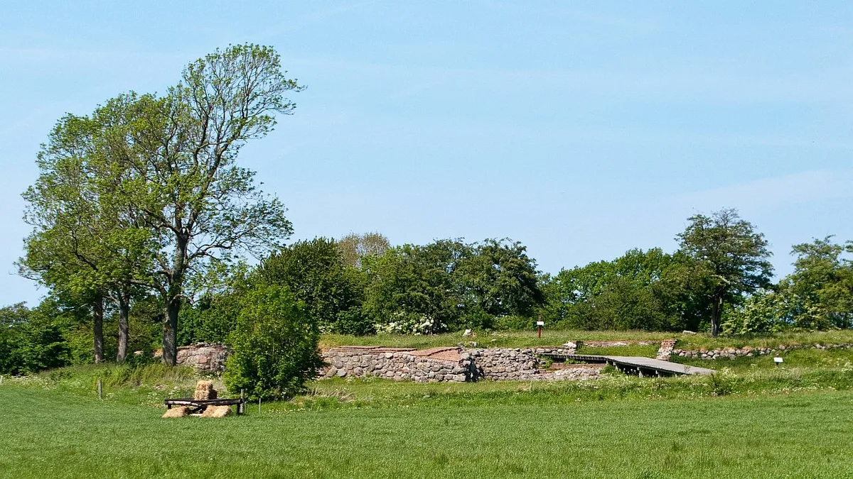 Søborg Castle Ruins in Denmark