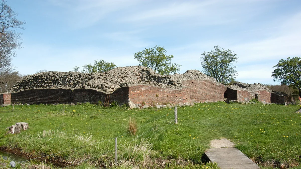Gurre Castle Ruin in Denmark