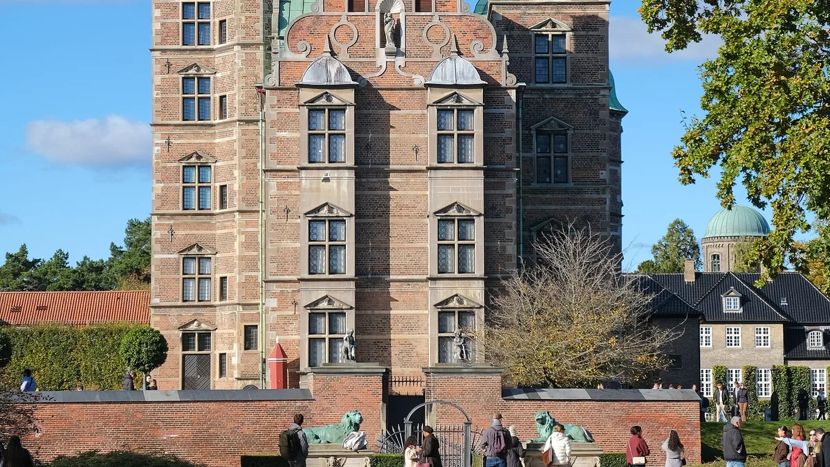 Rosenborg Castle in Denmark