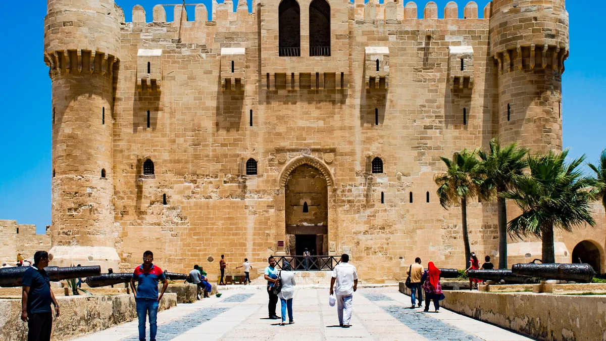 Citadel of Qaitbay in Egypt