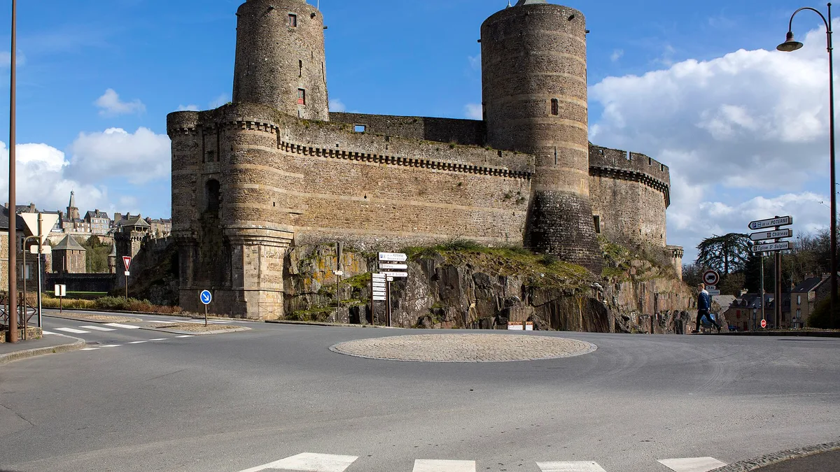 Château de Fougères in France