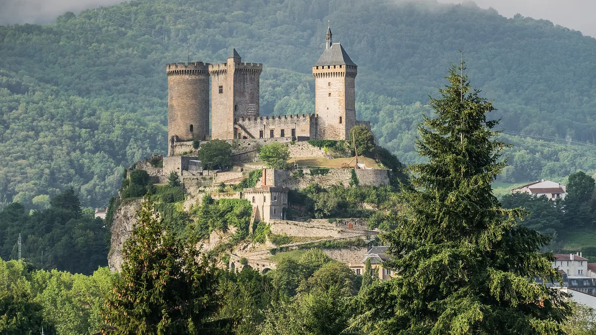 Château de Foix in France