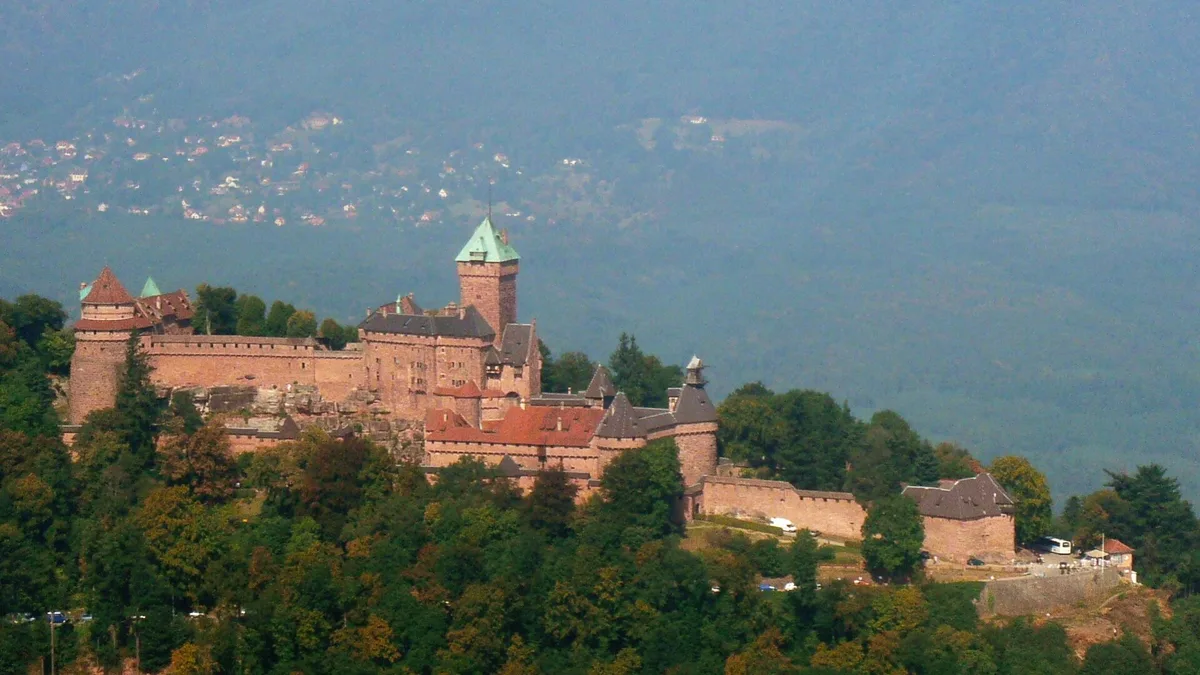 Château du Haut-Koenigsbourg in France