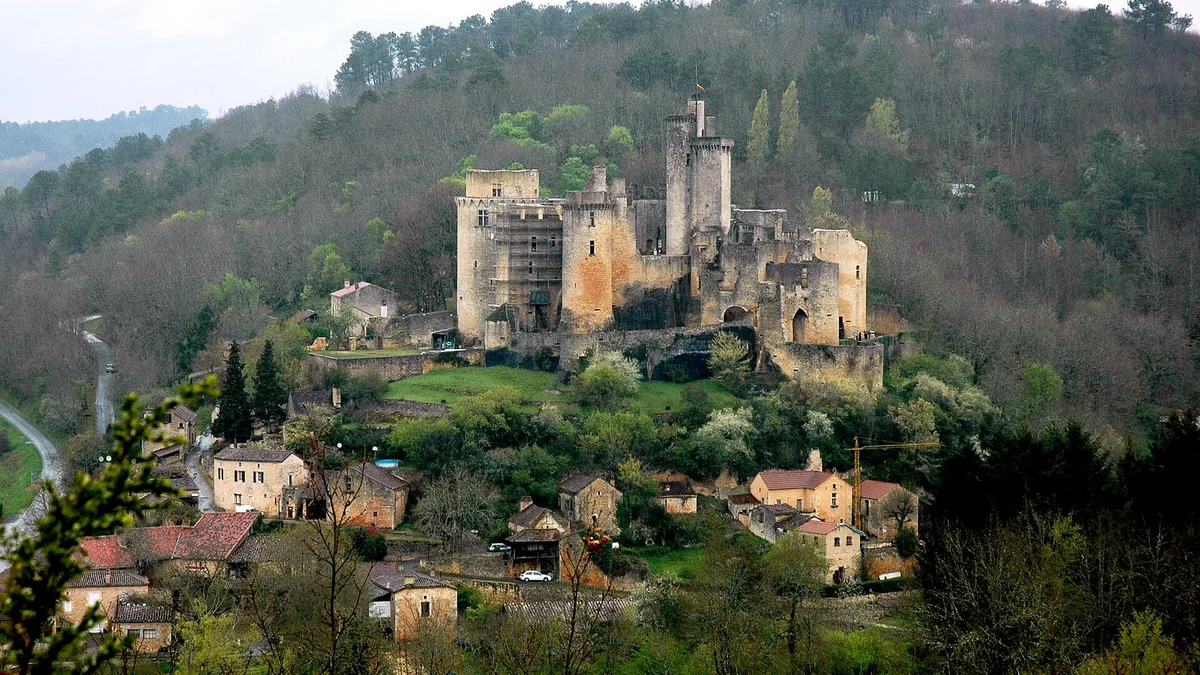 Château de Bonaguil in France