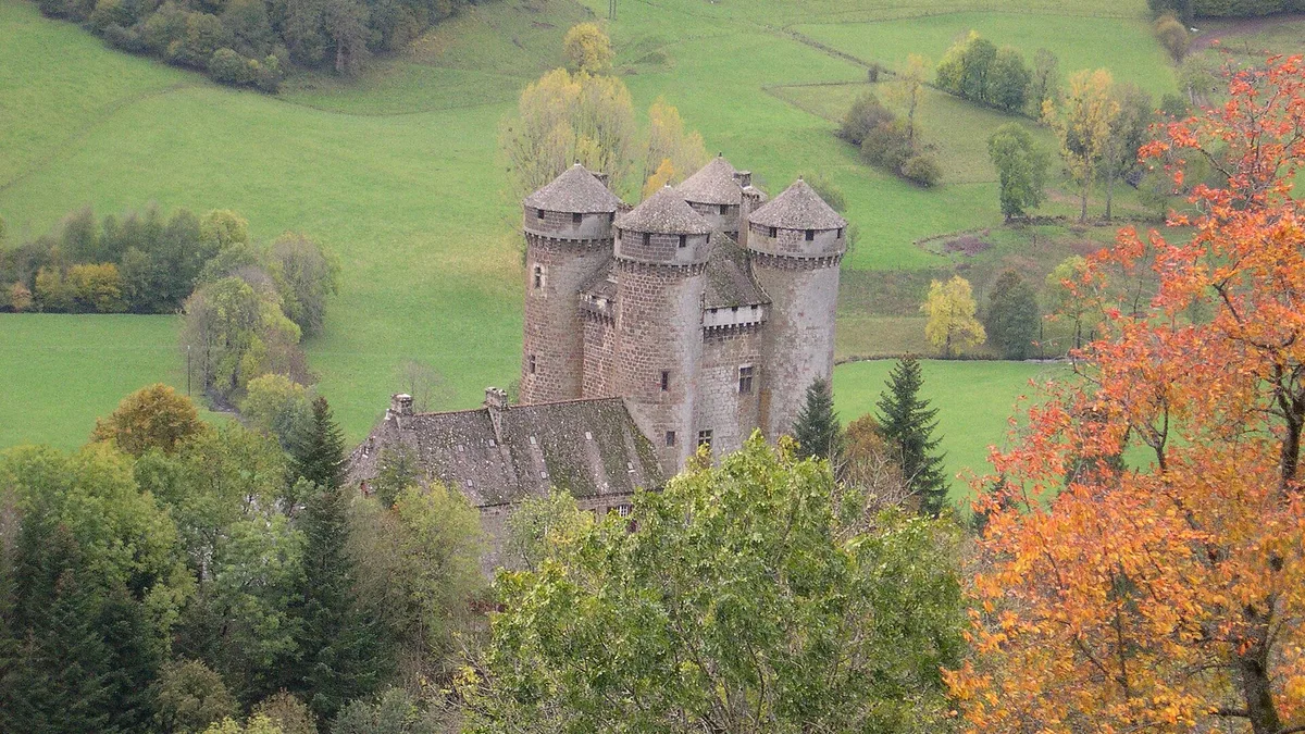 Château d'Anjony in France