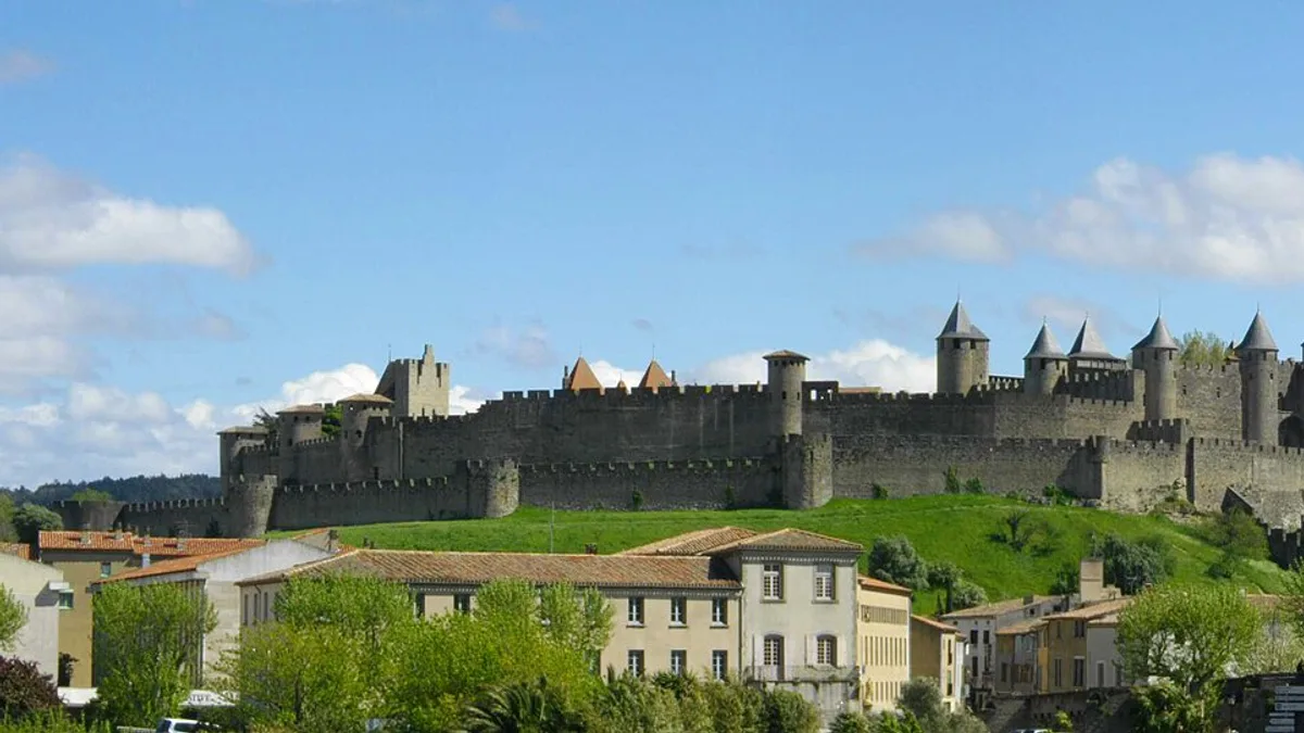 Cité de Carcassonne in France