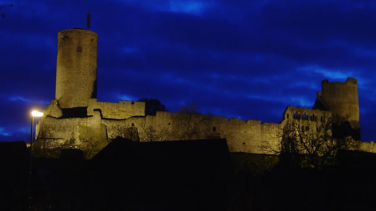 Friedberg Castle in Germany