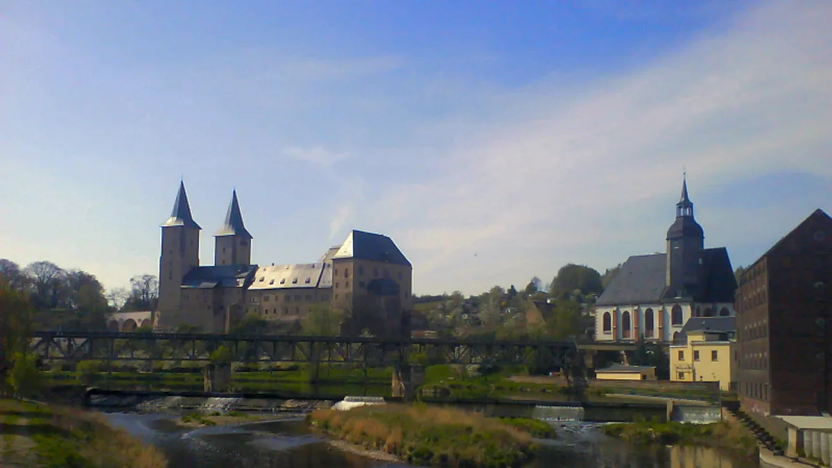 Rochlitz Castle in Germany