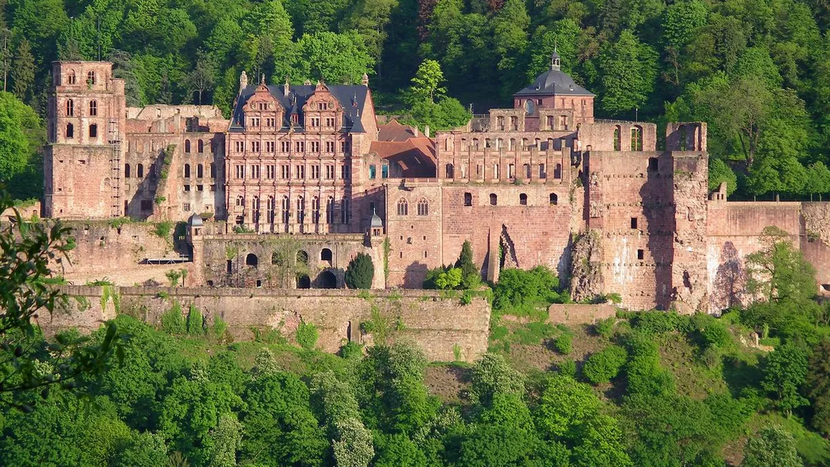 Heidelberg Castle in Germany