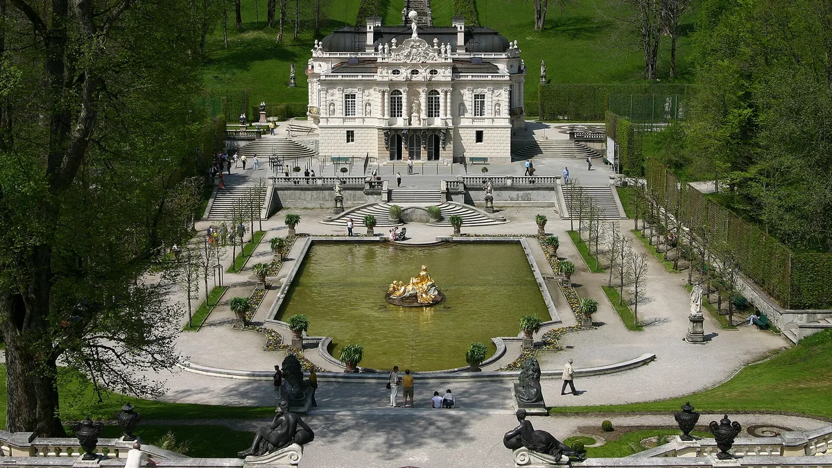 Linderhof Palace in Germany