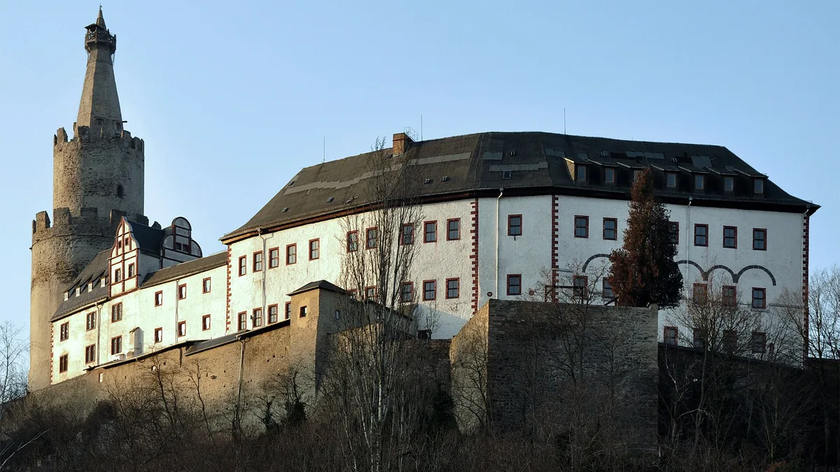 Osterburg Weida in Germany
