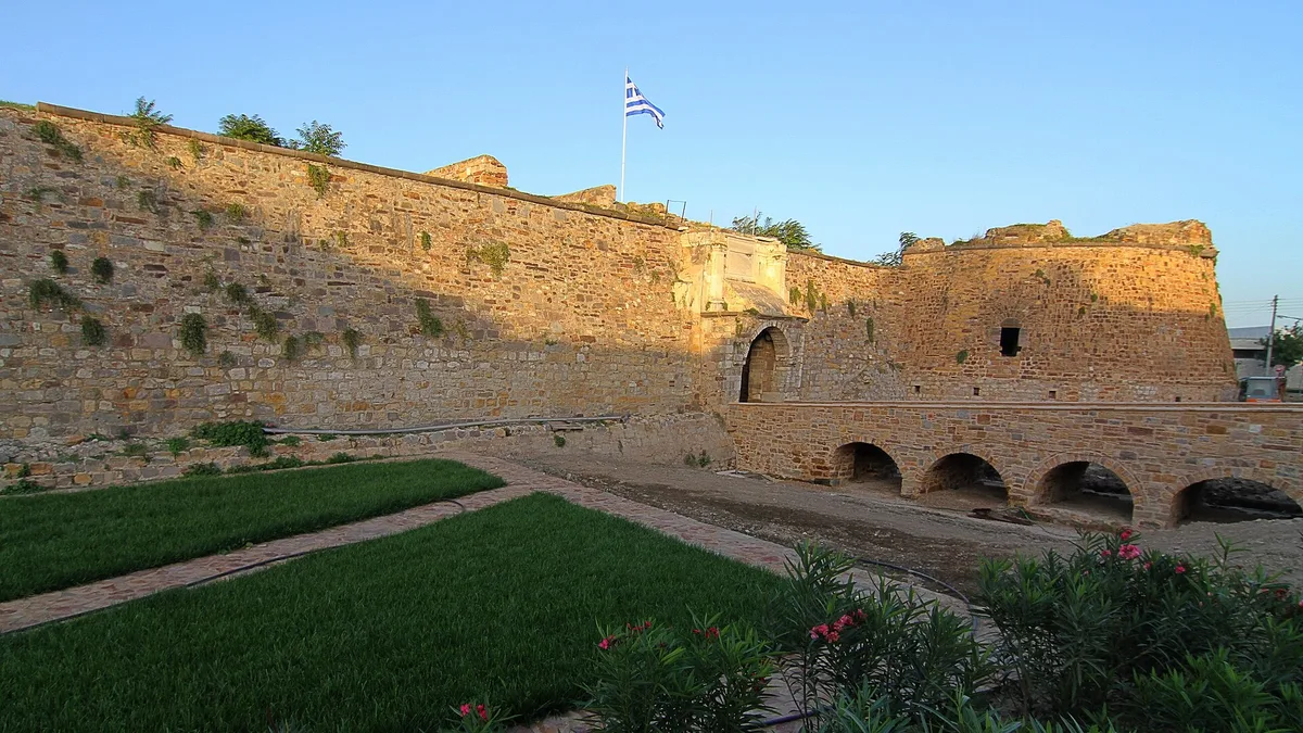 Chios Castle in Greece
