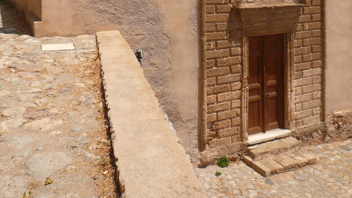 Monemvasia Castle in Greece