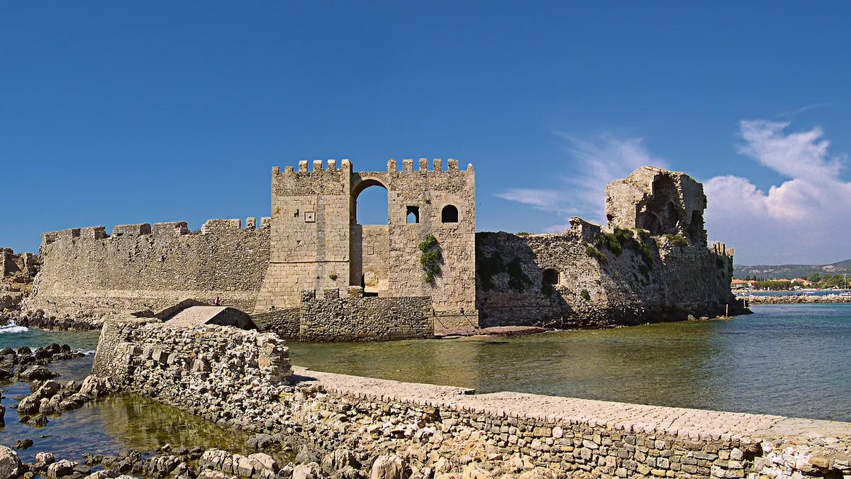 Methoni Castle in Greece