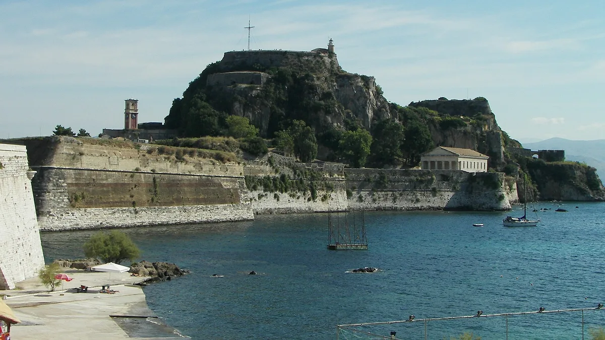 Old Fortress of Corfu in Greece