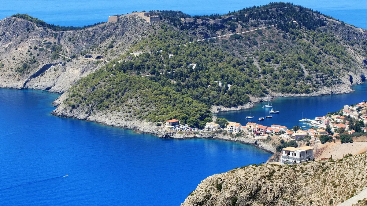 Assos Castle in Greece
