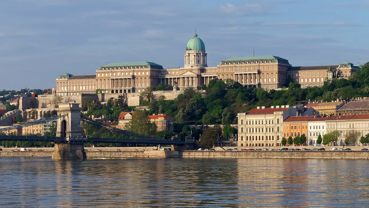 Buda Castle in Hungary