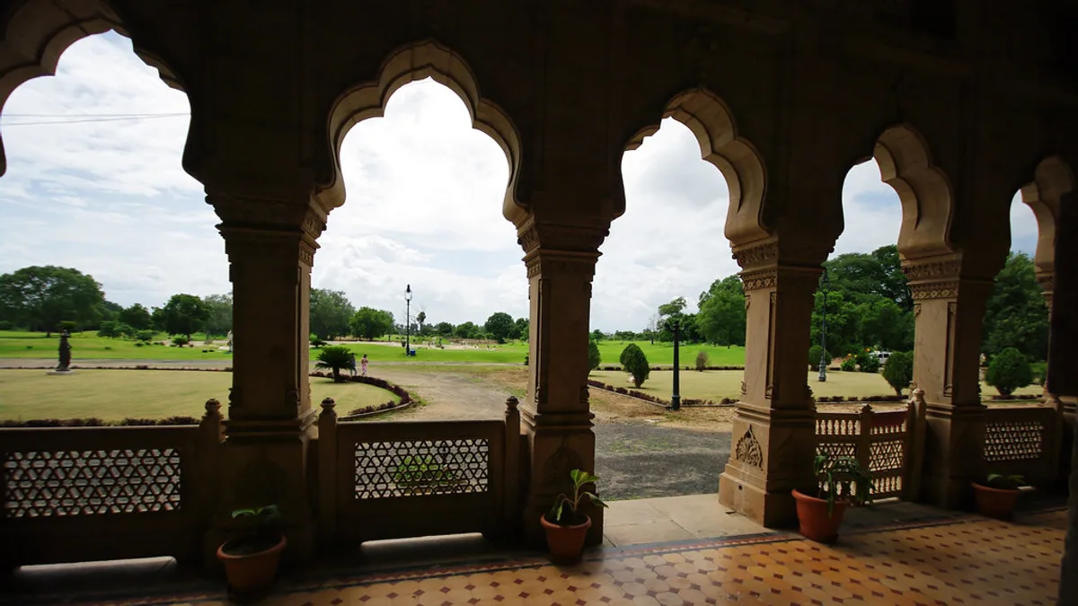 Laxmi Vilas Palace in India