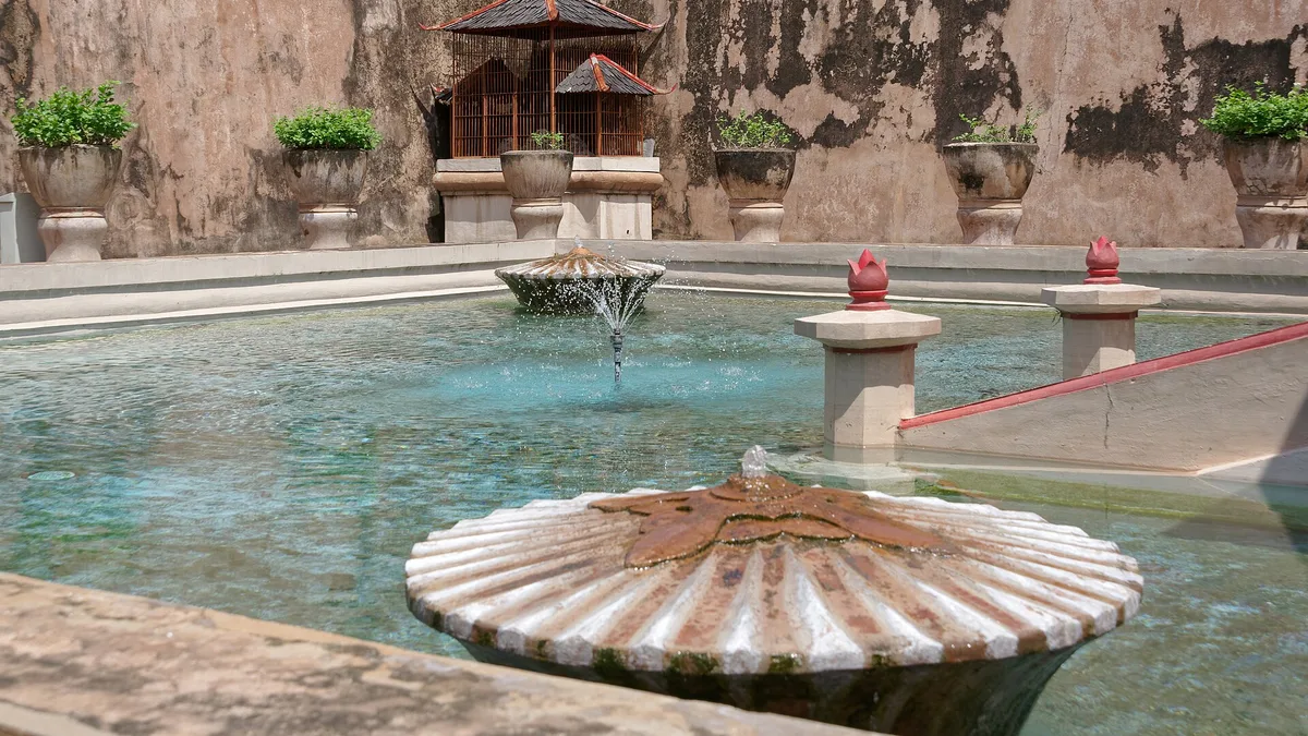 Taman Sari Water Castle in Indonesia