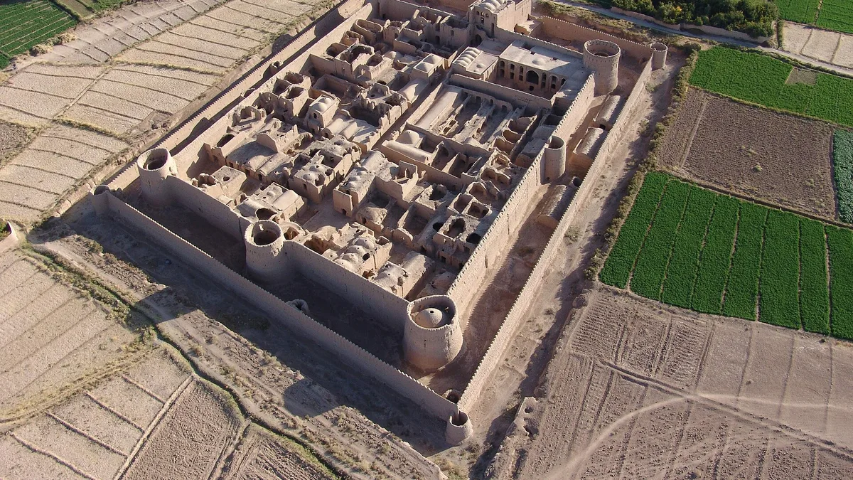 Mehrpadin Castle in Iran