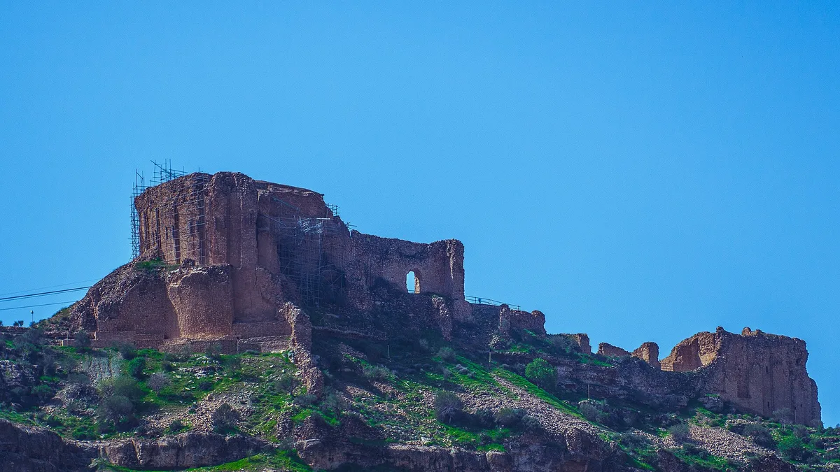 Qal'eh Dokhtar in Iran
