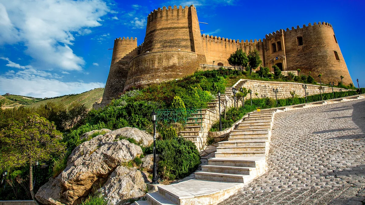 Falak-ol-Aflak Castle in Iran