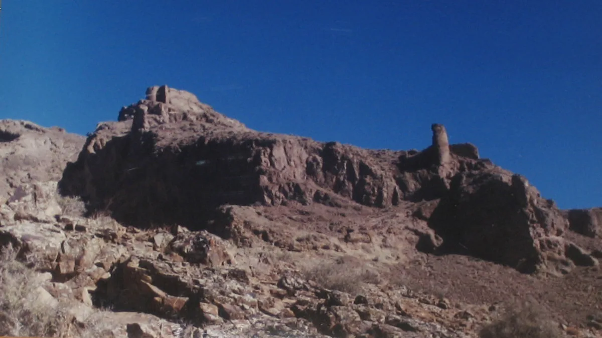 Lambsar Castle in Iran
