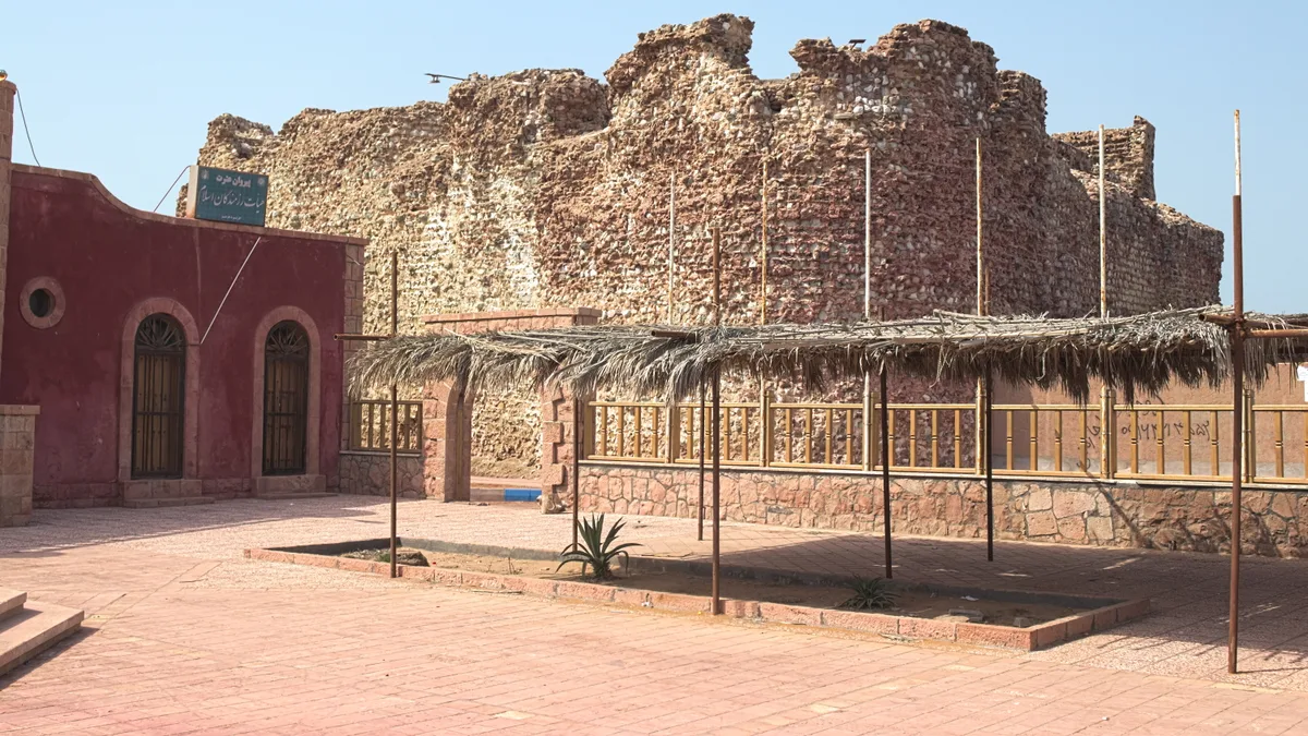 Portuguese Castle of Hormuz in Iran