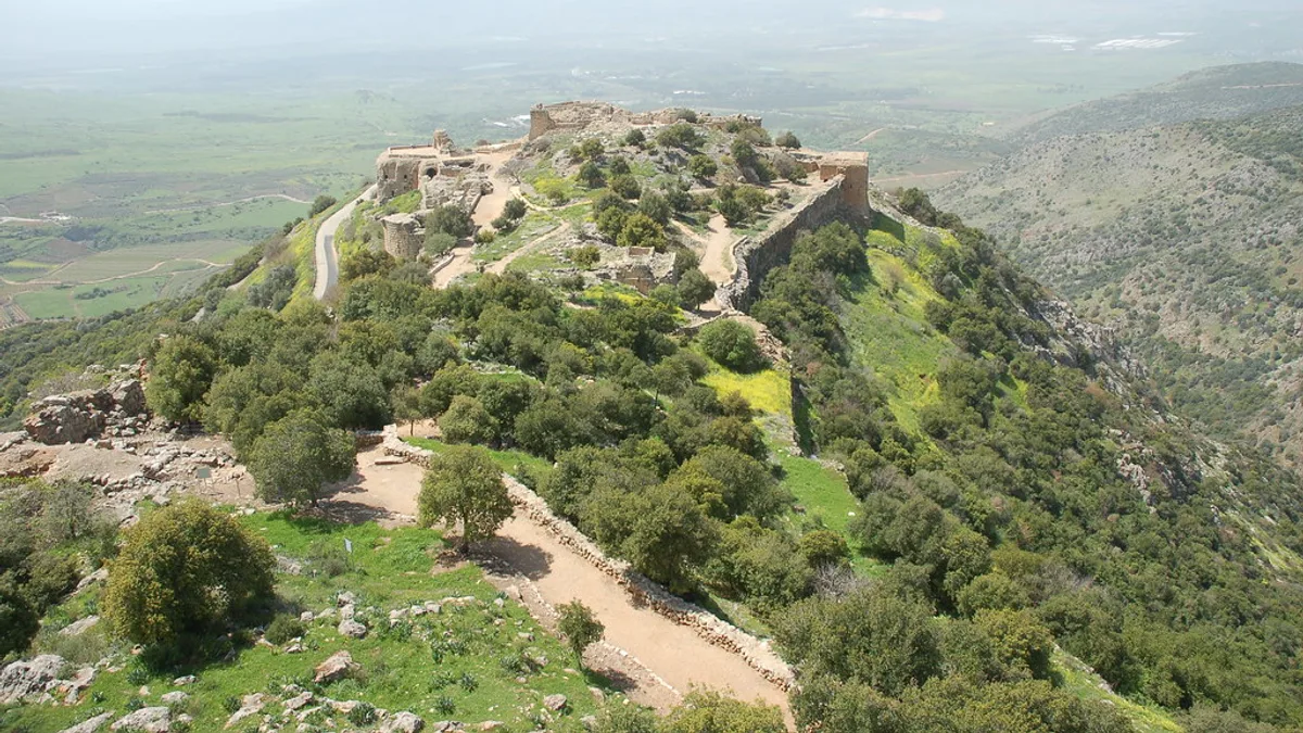 Nimrod Fortress in Israel