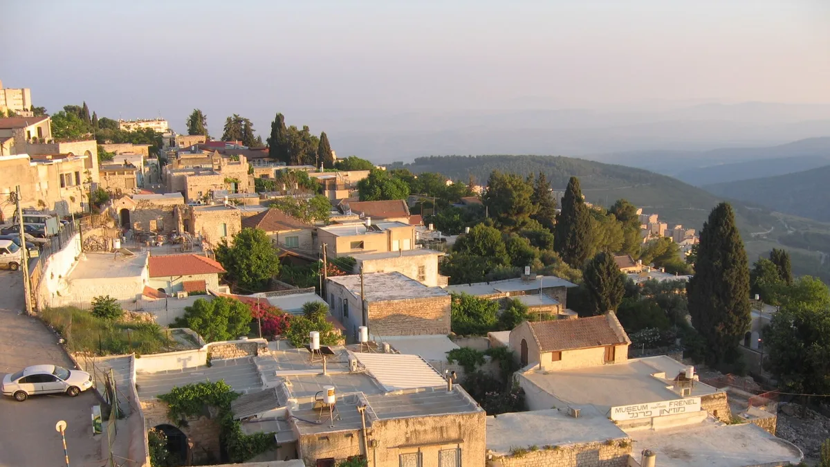 Safed Citadel in Israel
