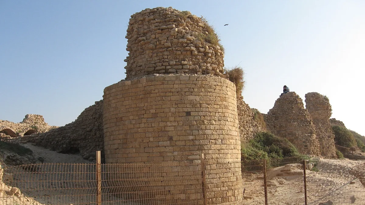Ashdod-Yam Fortress in Israel