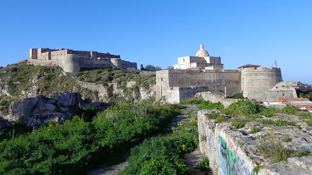 Castello di Milazzo in Italy