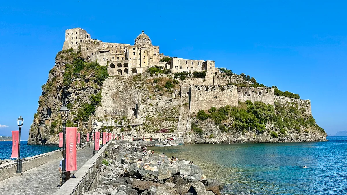 Castello Aragonese d'Ischia in Italy