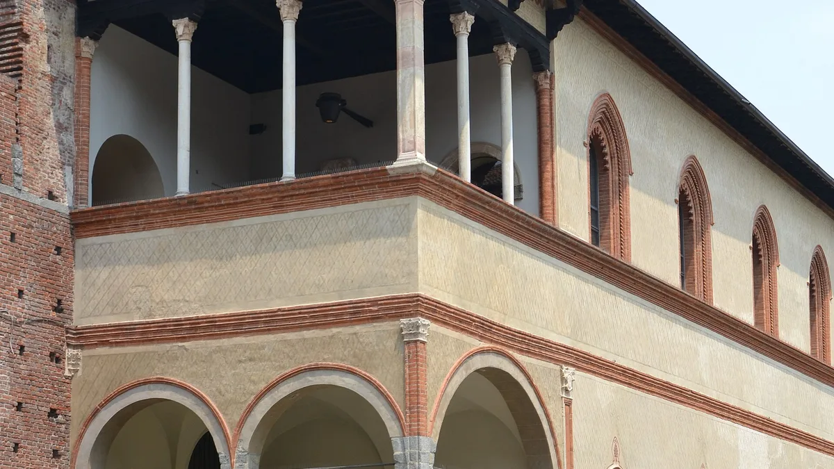 Castello Sforzesco in Italy