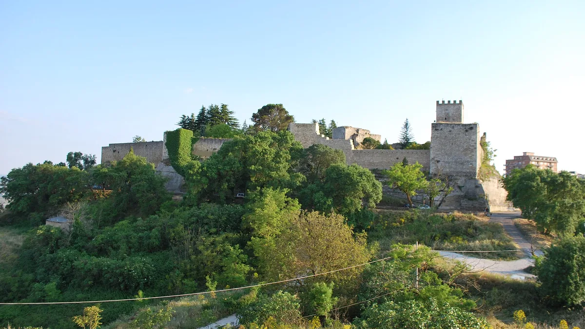 Castello di Lombardia in Italy