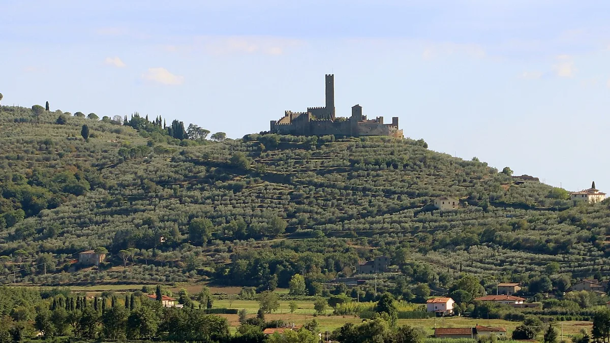Castello di Montecchio Vesponi in Italy