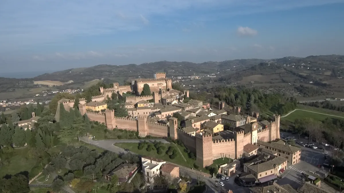 Rocca di Gradara in Italy