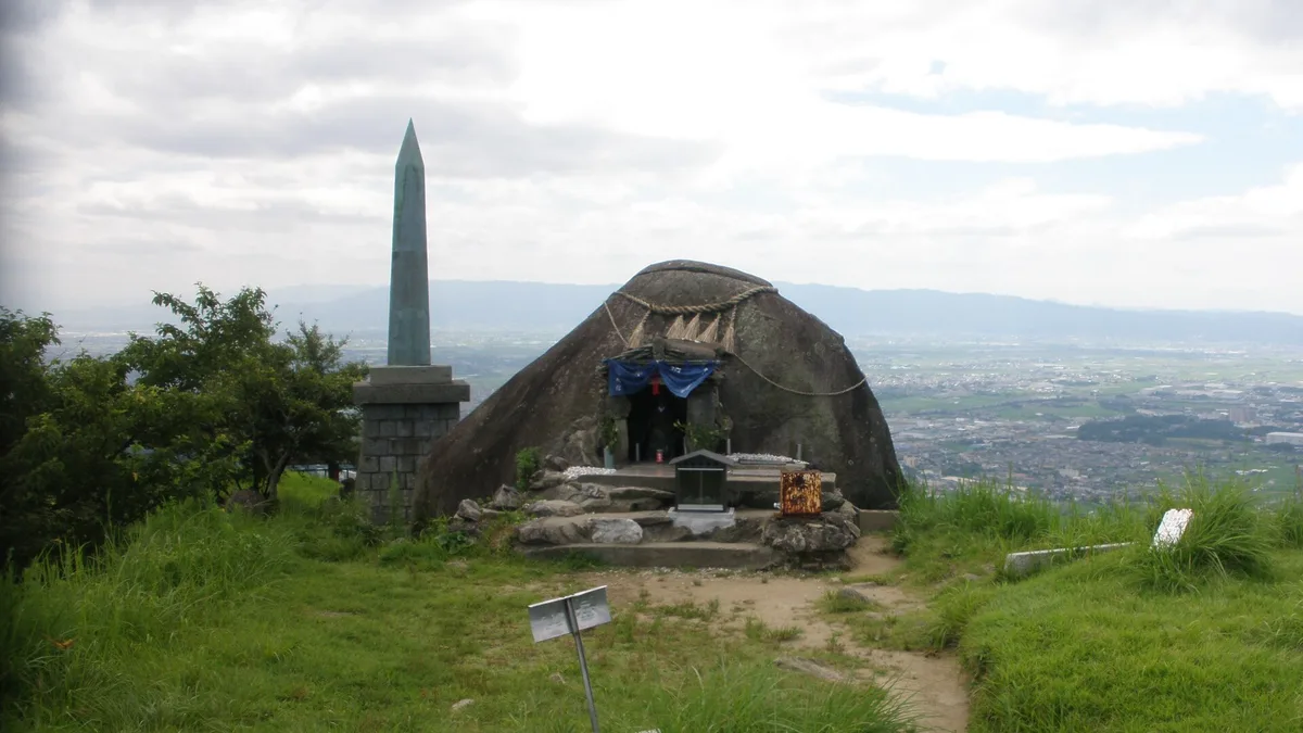 Kii Castle Ruins in Japan