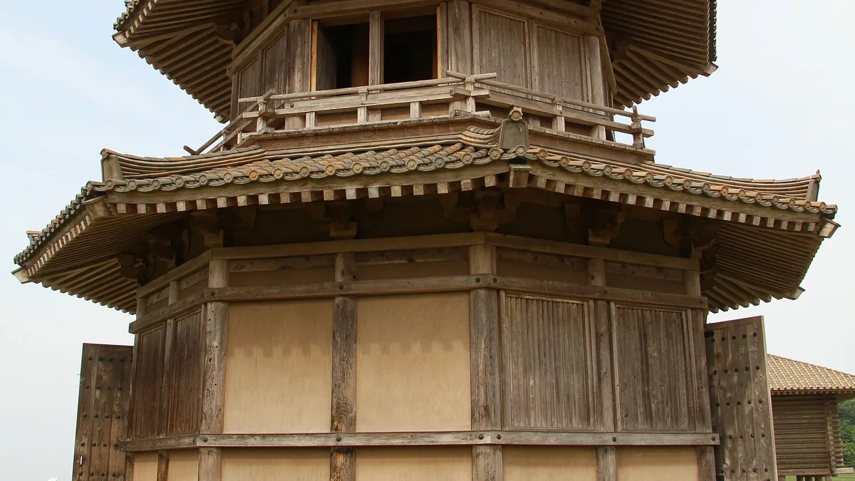 Kikuchi Castle in Japan