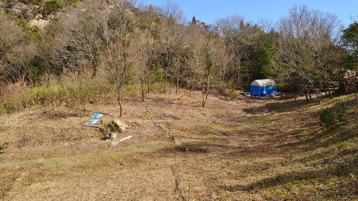 Einōsan Castle Ruins in Japan